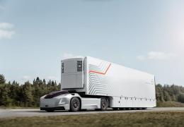 Volvo Trucks представляет будущее транспортное решение на основе автономных электромобилей